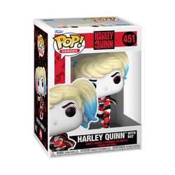 Harley with Bat Vinyl Figurine 451 (figuuri), Harley Quinn, Funko Pop! -figuuri