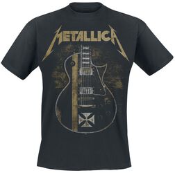 Hetfield Iron Cross Guitar, Metallica, T-paita