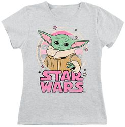 Kids - Starry - Grogu, Star Wars, T-paita