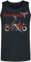 Pinup Motorcycle, Van Halen, Tank-toppi