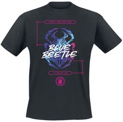 Logo, Blue Beetle, T-paita