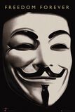 Mask, V For Vendetta, Juliste