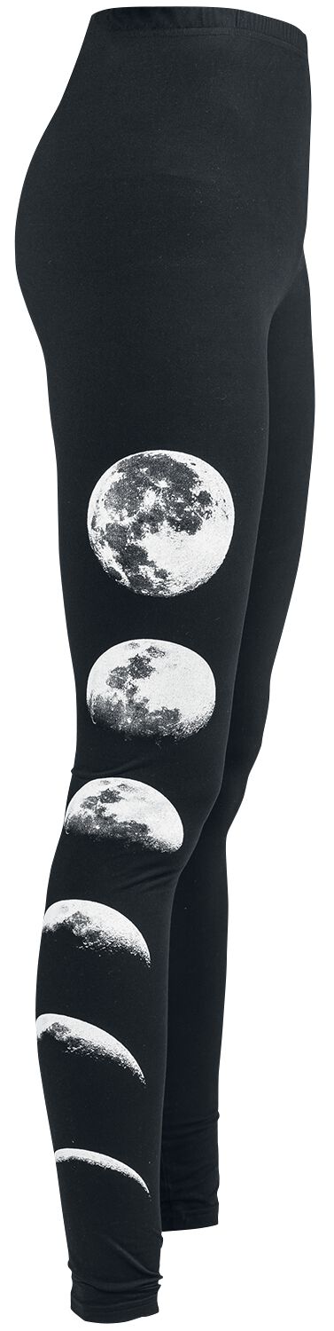 Leggings with moon print