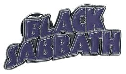 Purple Wavy Logo, Black Sabbath, Pinssi