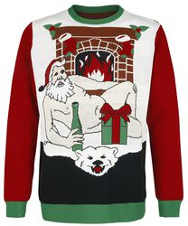 Sexy Santa, Ugly Christmas Sweater, Jouluneule