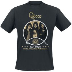 1974 Vintage Tour, Queen, T-paita