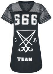 666 Team Support Jersey Dress