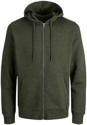 Star basic zip hoodie NOOS, Jack & Jones, Vetoketjuhuppari