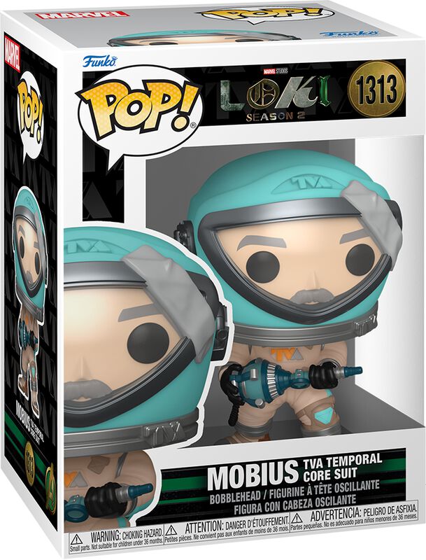 Season 2 - Mobius TVA temporal core suit vinyl figurine no. 1313 (figuuri)
