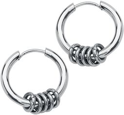 Hoop Earrings with Rings, etNox, Korvakoru