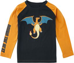 Kids - Charizard - Bring The Heat, Pokémon, Pitkähihainen paita