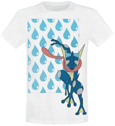 Greninja -  Water Drop, Pokémon, T-paita